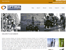Tablet Screenshot of optimalbrokers.com